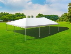 30x45 White Top West Coast Frame Tent