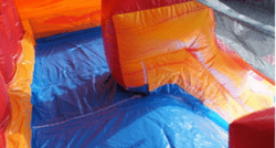 19' Double Lane Lava Slide - 2hp