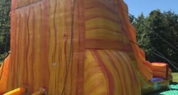 19' Double Lane Lava Slide - 2hp