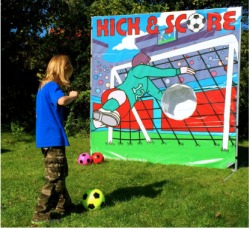 Kick & Score Frame Game