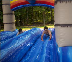 35' Tropical Dual Lane Slip'n Slide -1.5hp