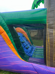 Split Wave Slide 2pc Obstacle Combo -2hp, 1.5hp