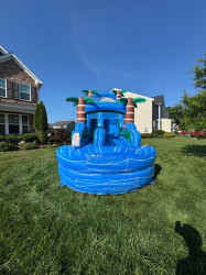 1820Blue20Hurricane20Slide208 1750525088 18' Blue Hurricane Slide -1.5hp
