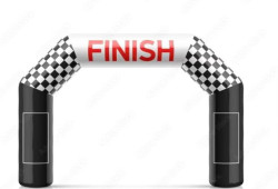 Inflatable Finish Line