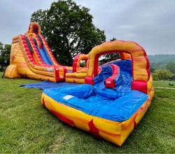 27' Lava Twist Slide w/ Slip'n Slide - 2(1.5hp) 2720Lava20Twist20Slide204 1742405518 27' Lava Twist Slide w/ Slip'n Slide - 2(1.5hp)