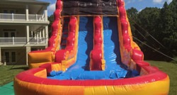 7d58e3 5d9383e64d584ef5932524fdc93e166bmv2 1635040340 19' Double Lane Lava Slide - 2hp