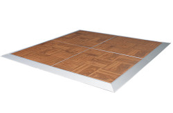 Dance Floor Wood Tone 16'x16'