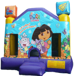 Dora The Explorer Moon Bounce -1hp