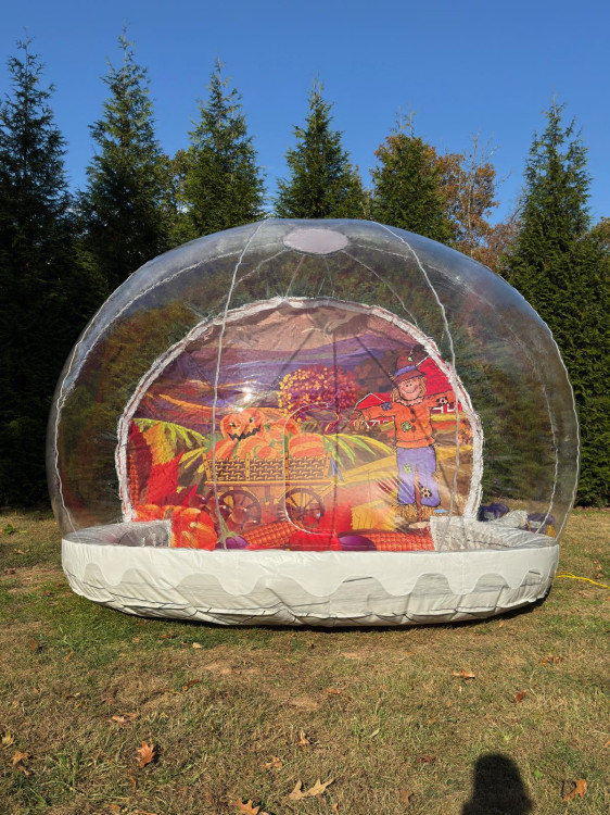 - AVAILABLE 10/25 - Inflatable Snow Globe - AVAILABLE 10/25 - Inflatable Snow Globe
