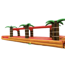 35' Dual Lane Lava Slip'n Slide - 1.5hp