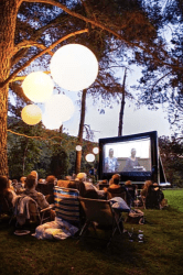 - NEW 2025 - 30' Inflatable Movie Screen - 1.5hp