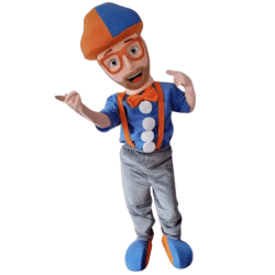 Orange Dude Mascot