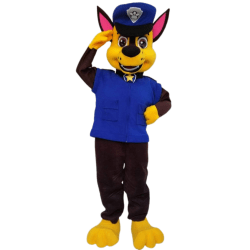 Police Dog mascot
