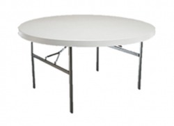 White 5' Round Tables