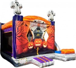 -NEW FALL 2024- Spooky Halloween Bounce House Combo - 2hp