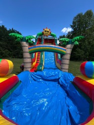 Summer20Fun201820SL20Slide202 1748290964 -NEW SPRING 2025- 18' Summer Fun Single Lane Slide - 1.5hp