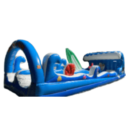 30' Surf's Up Double Lane Slip'n Slide - 1.5hp