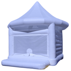 Simply White Birthday Moon Bounce -2hp