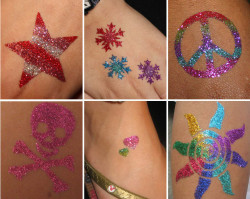 Glitter Tattoos Glitter Tattoos