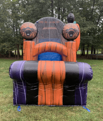 pumpkin3 1633396844 Pumpkin Bounce House Combo -2hp-