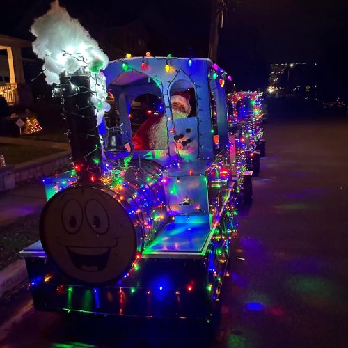 Tractor Pulled Trackless Train 3