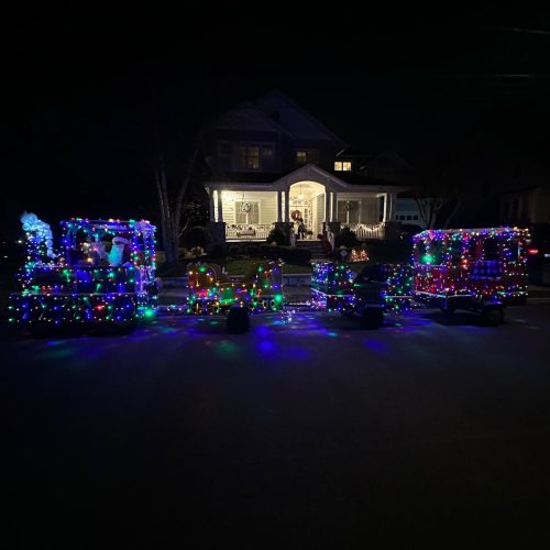 Tractor Pulled Trackless Train 5