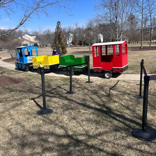 Tractor Pulled Trackless Train 6